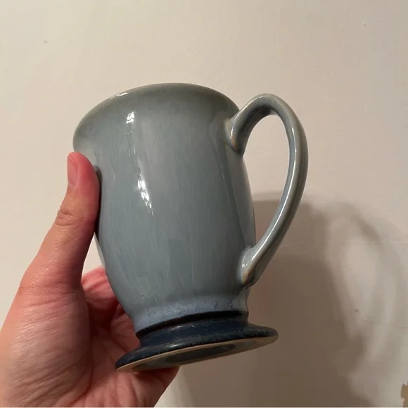 Denby England Footed Mug in Gray - Picture 6 of 6